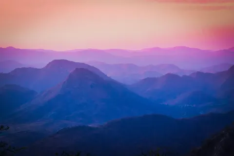 Sunset Mountains 4K Wallpaper · sunset · 3840×2560