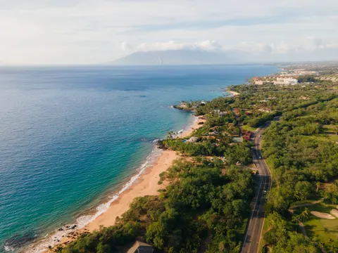 Aerial Coastline 4K Wallpaper · aerial · 3840×2880
