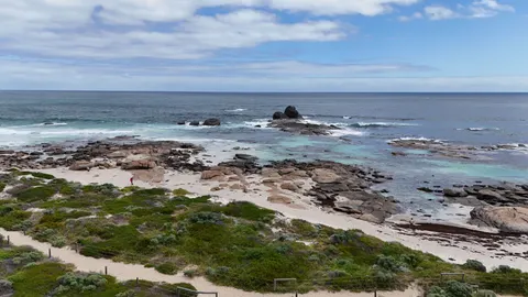 Aerial Coastline 4K Wallpaper · aerial · 3840×2160