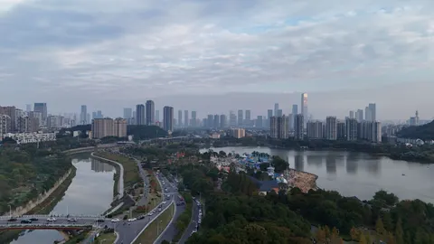 Aerial City 4K Wallpaper · aerial · 3840×2160