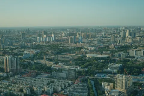 Aerial City 4K Wallpaper · aerial · 3840×2560