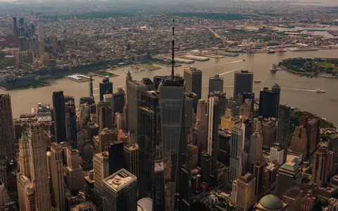 Aerial City 4K Wallpaper · aerial · 3840×2400