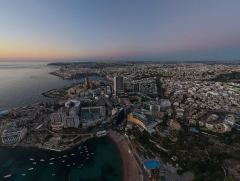 Aerial City 4K Wallpaper · aerial · 3840×2895