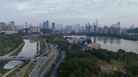 Aerial City 4K Wallpaper · aerial · 3840×2160