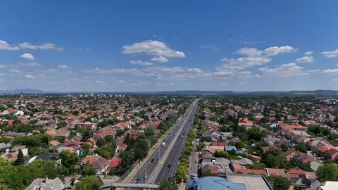 Aerial City 4K Wallpaper · aerial · 3840×2160