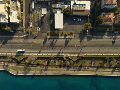 Aerial City 4K Wallpaper · aerial · 3840×2880