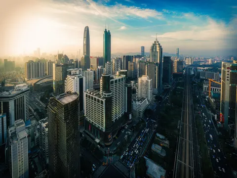 Aerial City 4K Wallpaper · aerial · 3840×2880