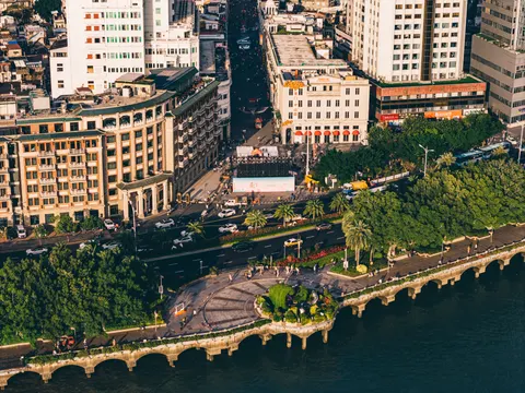 Aerial City 4K Wallpaper · aerial · 3840×2880