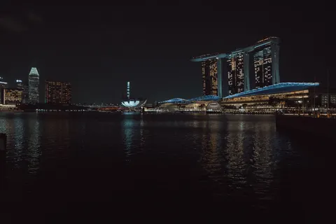 Fond d'écran Marina de Singapour 4K · city · 3840×2560