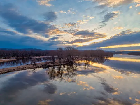 Aerial River 4K Wallpaper · aerial · 3840×2880