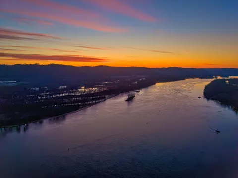 Aerial River 4K Wallpaper · aerial · 3840×2880