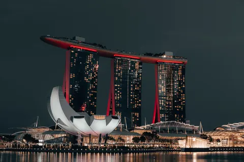 Wallpaper Marina Singapura 4K · city · 3840×2560