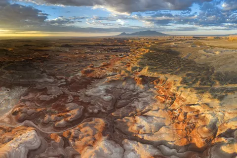 Aerial Dunes 4K Wallpaper · aerial · 3840×2562