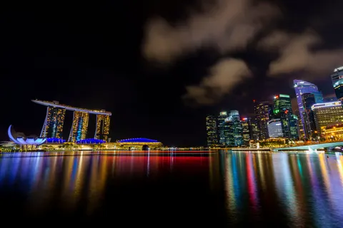 Singapore Marina 4K Wallpaper · city · 3840×2560