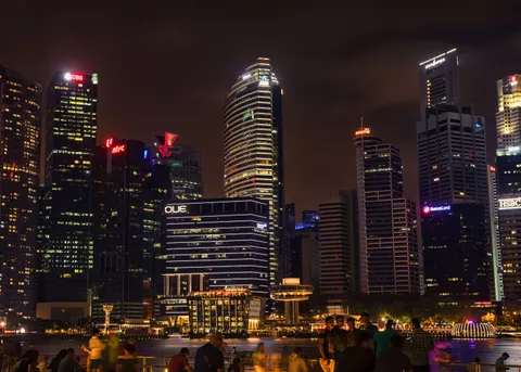 Wallpaper Marina Singapura 4K · city · 3840×2743