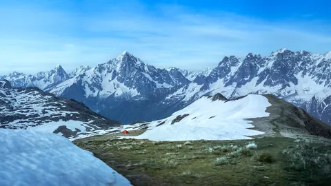 Winter Mountains 4K Wallpaper · winter · 3840×2160