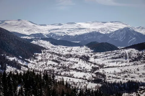 Tapeta Zimowe góry 4K · winter · 3840×2560