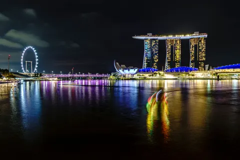 Sfondo Marina di Singapore 4K · city · 3840×2560