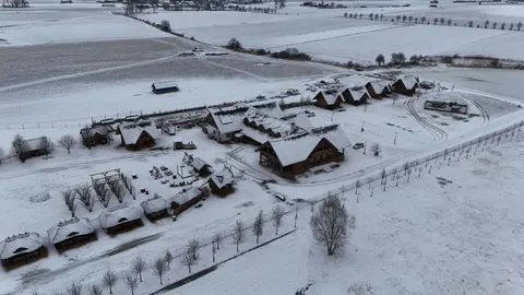 Kış Kulübesi 4K Duvar Kağıdı · winter · 3840×2160