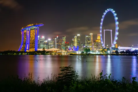 Singapurs Marina 4K Hintergrundbild · city · 3840×2561
