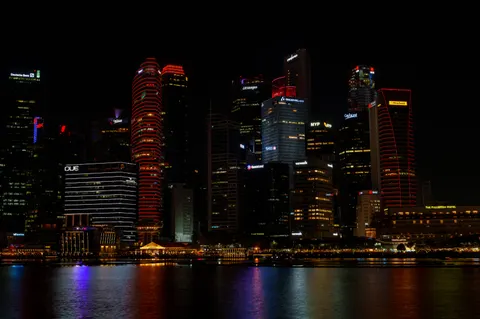 Wallpaper Marina Singapura 4K · city · 3840×2559