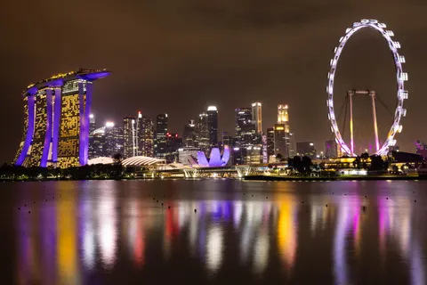Singapore Marina 4K Wallpaper · city · 3840×2561