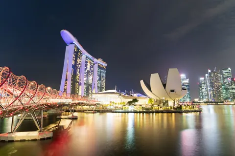 Singapore Marina 4K Wallpaper · city · 3840×2560