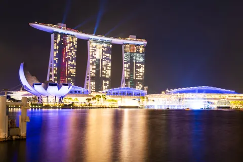 新加坡滨海湾 4K壁纸 · city · 3840×2560
