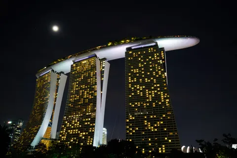 Singapore Marina 4K Wallpaper · city · 3840×2561