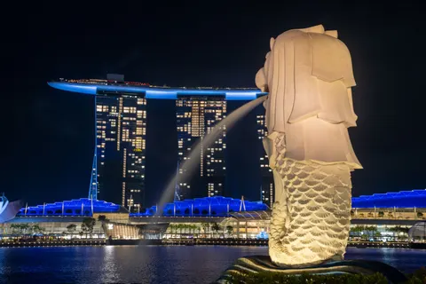 Wallpaper Marina Singapura 4K · city · 3840×2560