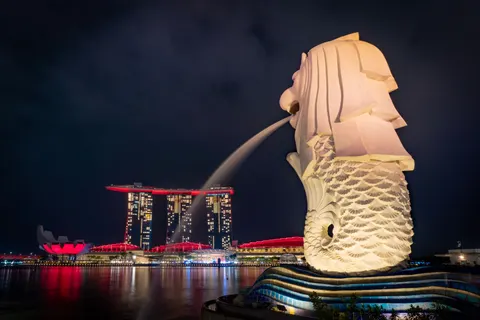 Wallpaper Marina Singapura 4K · city · 3840×2561