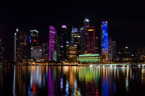 Wallpaper Marina Singapura 4K · city · 3840×2560