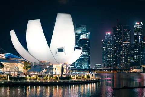 Singapur Marina 4K Duvar Kağıdı · city · 3840×2560