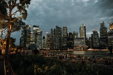Singapurs Marina 4K Hintergrundbild · city · 3840×2563