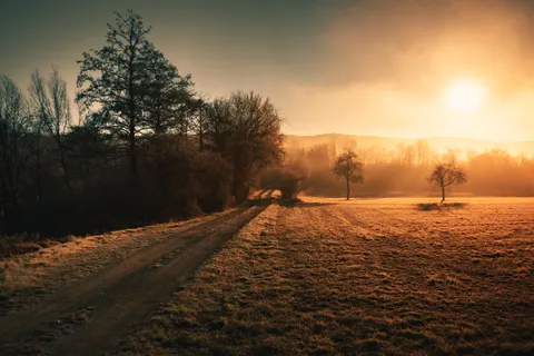Fondo de pantalla Campo rural 4K · nature · 3840×2560