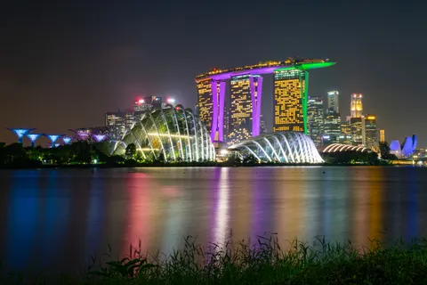 Wallpaper Marina Singapura 4K · city · 3840×2561
