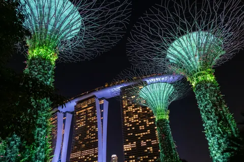 Singapurs Marina 4K Hintergrundbild · city · 3840×2560