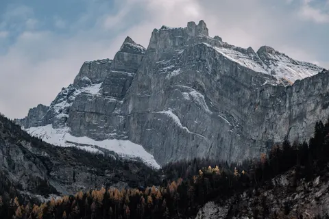 Snowy Mountain Peak 4K Wallpaper · mountains · 3840×2560