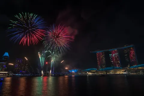 Singapore Marina 4K Wallpaper · city · 3840×2563