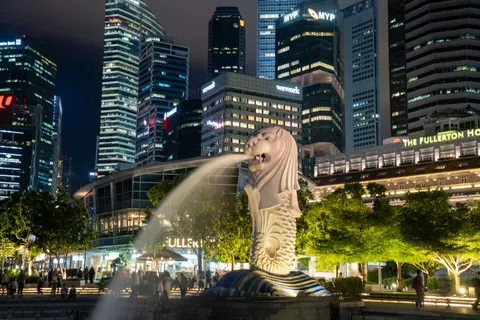 Wallpaper Marina Singapura 4K · city · 3840×2560