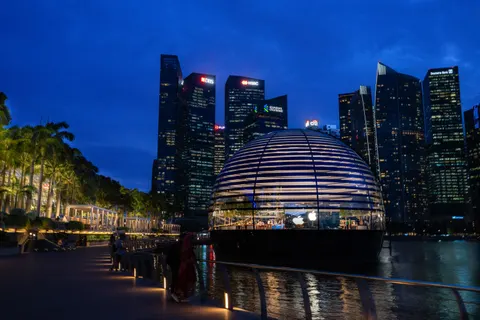 Singapore Marina 4K Wallpaper · city · 3840×2560