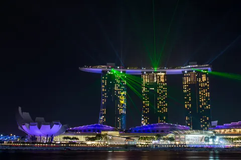 Singapurs Marina 4K Hintergrundbild · city · 3840×2560