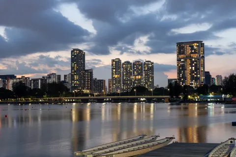 Singapurs Marina 4K Hintergrundbild · city · 3840×2560