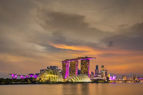 Singapore Marina 4K Wallpaper · city · 3840×2562