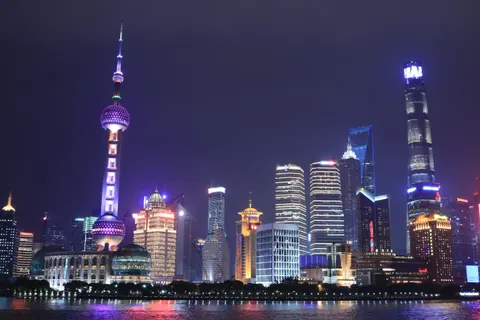Hình nền Thượng Hải Về Đêm 4K · city · 3840×2560