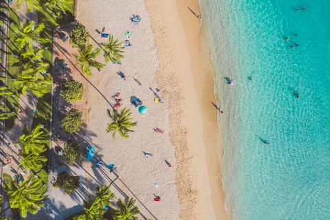 Tropikal Cennet 4K Duvar Kağıdı · tropical · 3840×2558