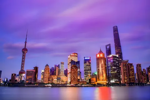 上海夜景 4K桌布 · city · 3840×2560