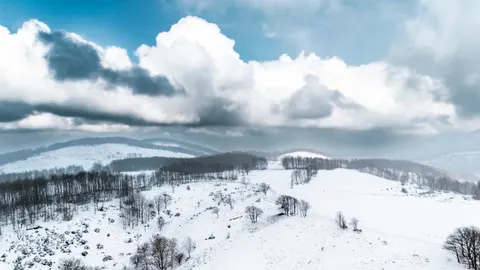 Fond d'écran Neige d'hiver 4K · nature · 3840×2160
