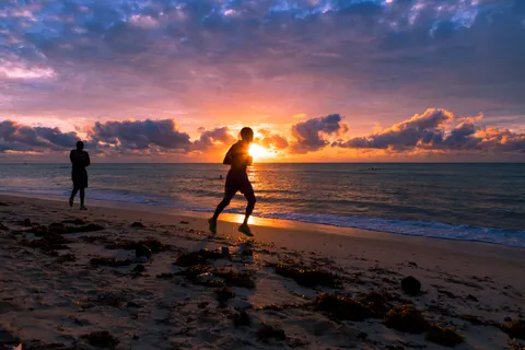 Sfondo Tramonto tropicale 4K · tropical · 3840×2560