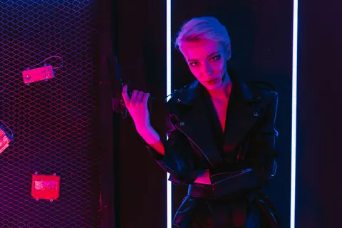 Neon City 4K Wallpaper · neon · 3840×2560